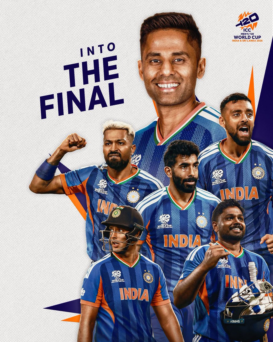 SunilRaut65's tweet photo. विजयाचा संकल्प आणि देशासाठी खेळण्याची जिद्द! 🇮🇳 अटीतटीच्या सामन्यात भारताने दाखवून दिले की आपण का श्रेष्ठ आहोत. आता लक्ष न्यूझीलंडविरुद्धच्या अंतिम सामन्यावर. विजय आपलाच असेल!
.
.
#INDvsENG #ICCMensT20WorldCup2026 #T20WorldCup #IntoTheFinal https://t.co/DEU1TlqdYn