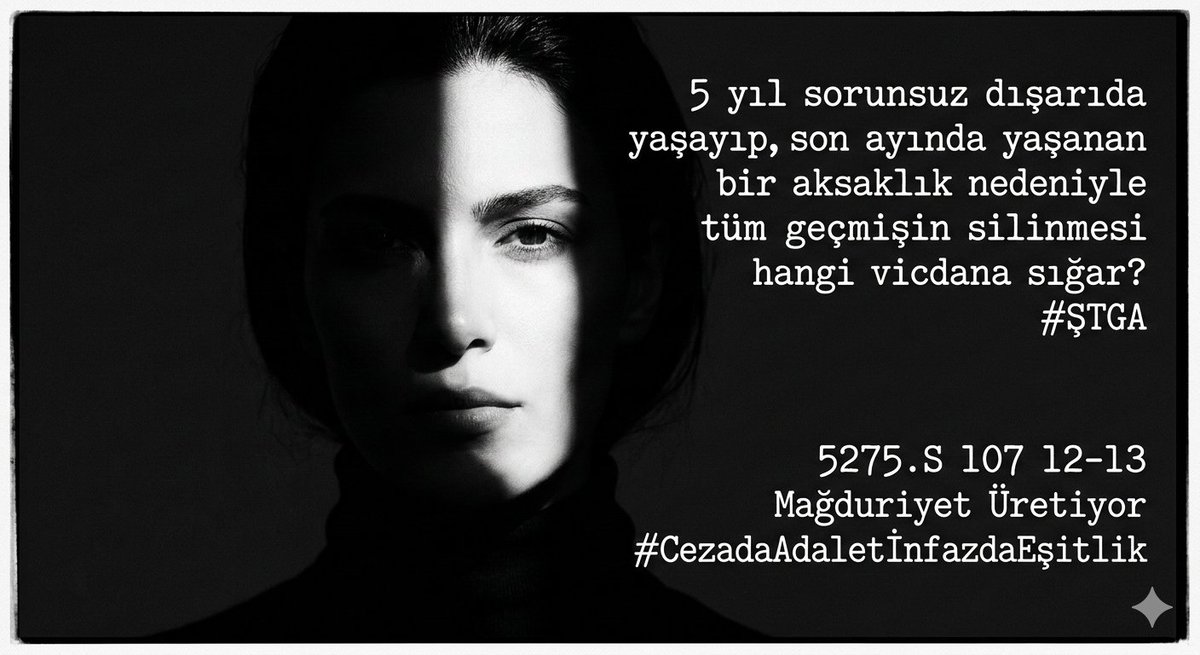 Şartlı tahliyesi geri alınanlar neden unutuldu? Hiçbir infaz düzenlemesinden yararlanamıyorlar. Adalet eşit olmalı, infaz düzenlemesi hemen çıkmalı

#ŞTGA
#CezadaAdaletİnfazdaEşitlik