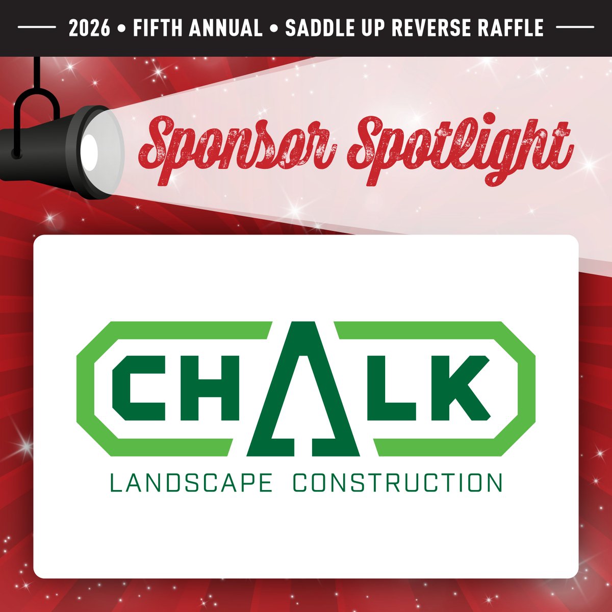 Thank you to Chalk Landscape Construction for supporting our reverse raffle. As we start thinking Spring and dreaming of fresh landscapes and green spaces, we’re grateful for your support.🌱☀️