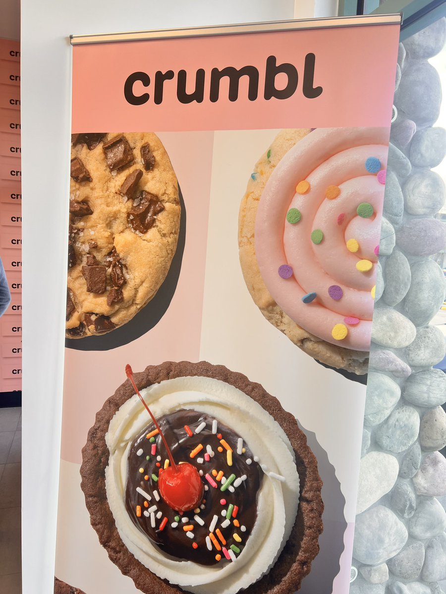 fouldsy51's tweet photo. Crumbl cookies in Richmond is having a soft opening today! They are going through some learning curves so if you do show up please be patient with them. Having the official opening tomorrow, March 6th. https://t.co/ZPcEvBrECa