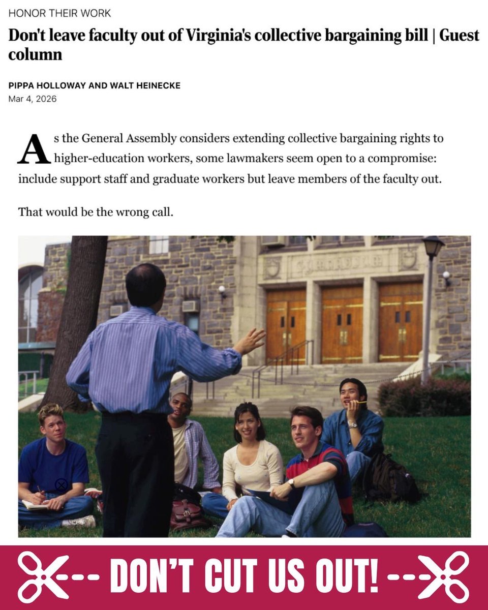 AAUP@Mason tweet media