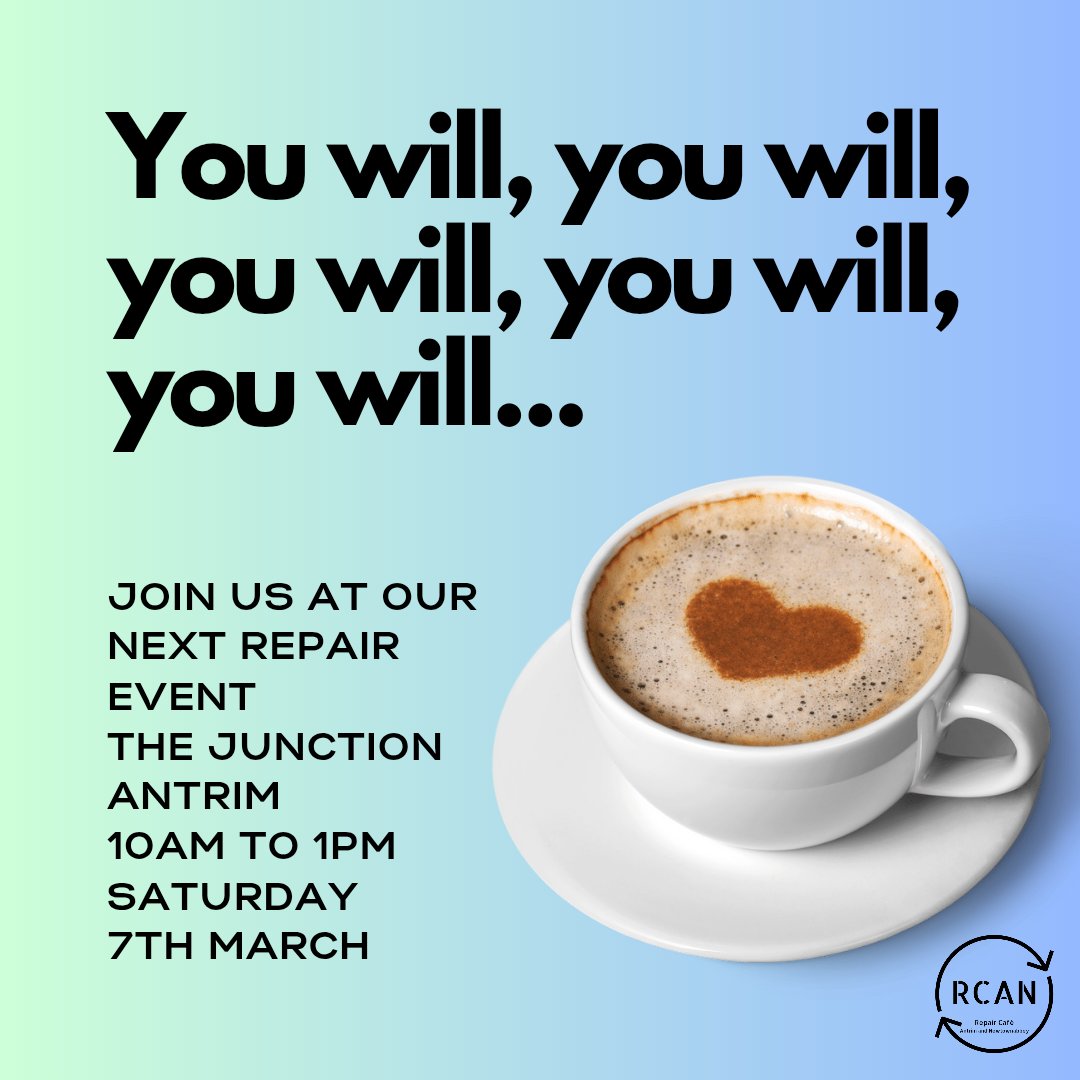 Repair Café Antrim and Newtownabbey tweet media