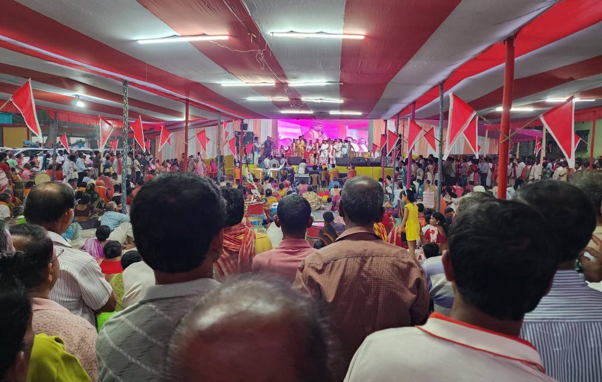 Shantanu_bjp's tweet photo. অল ইন্ডিয়�� মতুয়া মহাসংঘ নদীয়া দক্ষিণ জেলার উদ্যোগে, ময়ূরহাটে বিশাল মতুয়া ধর্ম মহা সম্মেলনের খণ্ডচিত্র।

#JaiHaribol 🚩 @aimms_org https://t.co/br08EuxNgq