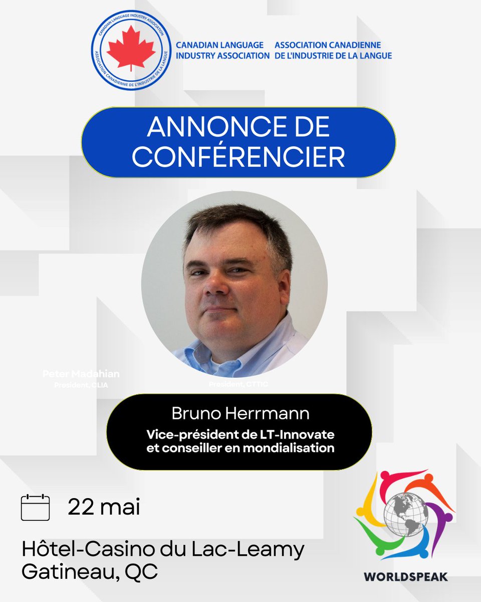 Canadian Language Industry Association tweet media