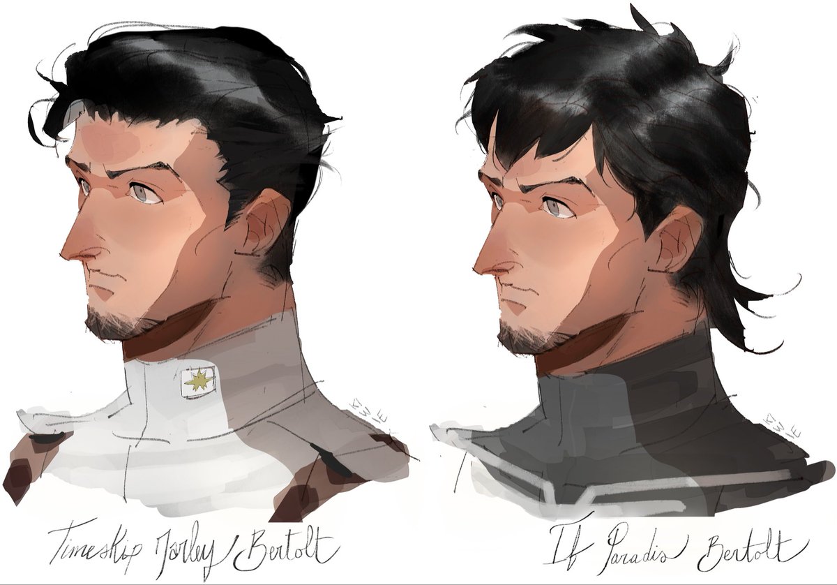 Timeskip Bertolt design exploration ✏️

I’ll consider I know how to draw faces when I’ll be finally satisfied with my way of drawing Holy DILF Tolt! Let’s keep practicing!!! 😤🔥