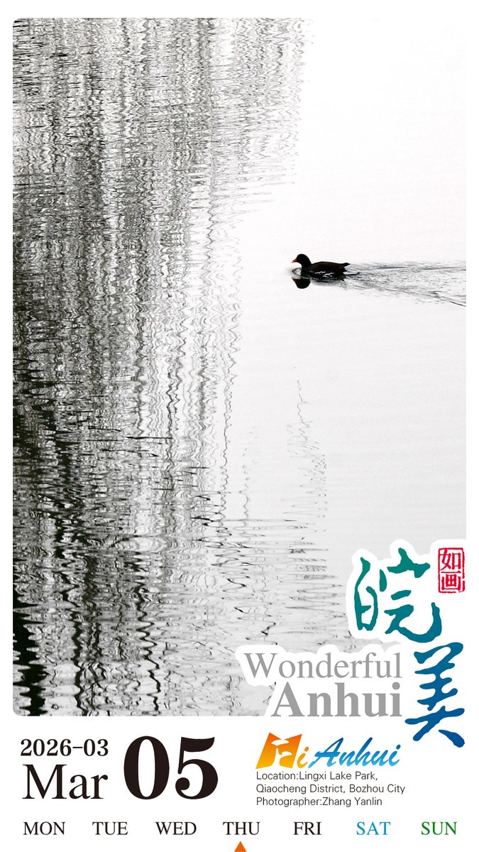 🐛🐞Today marks Awakening of Insects, a solar term when animals sleeping in winter begin to awaken and the earth to come back to life. Let’s embrace the poetic scenery vitality of spring in Anhui.
#WonderfulAnhui