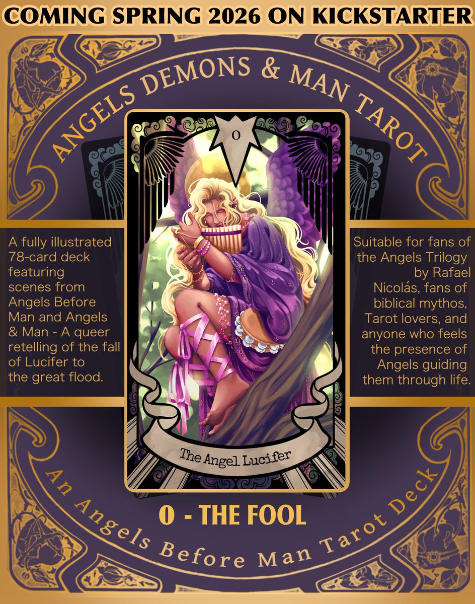 ABMtarot's tweet photo. 0 - The Fool

The Angel Lucifer

Your potential is endless, at least that’s what your Father says. https://t.co/eYWDbgfDwK