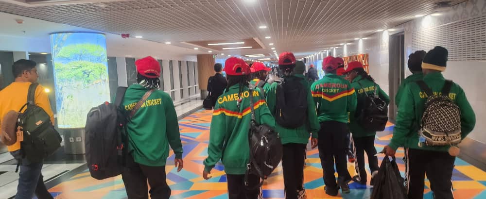 Fecacricket237's tweet photo. Arrival of the U19 girls in Addis on their way to Entebbe https://t.co/I8eDldEbjJ