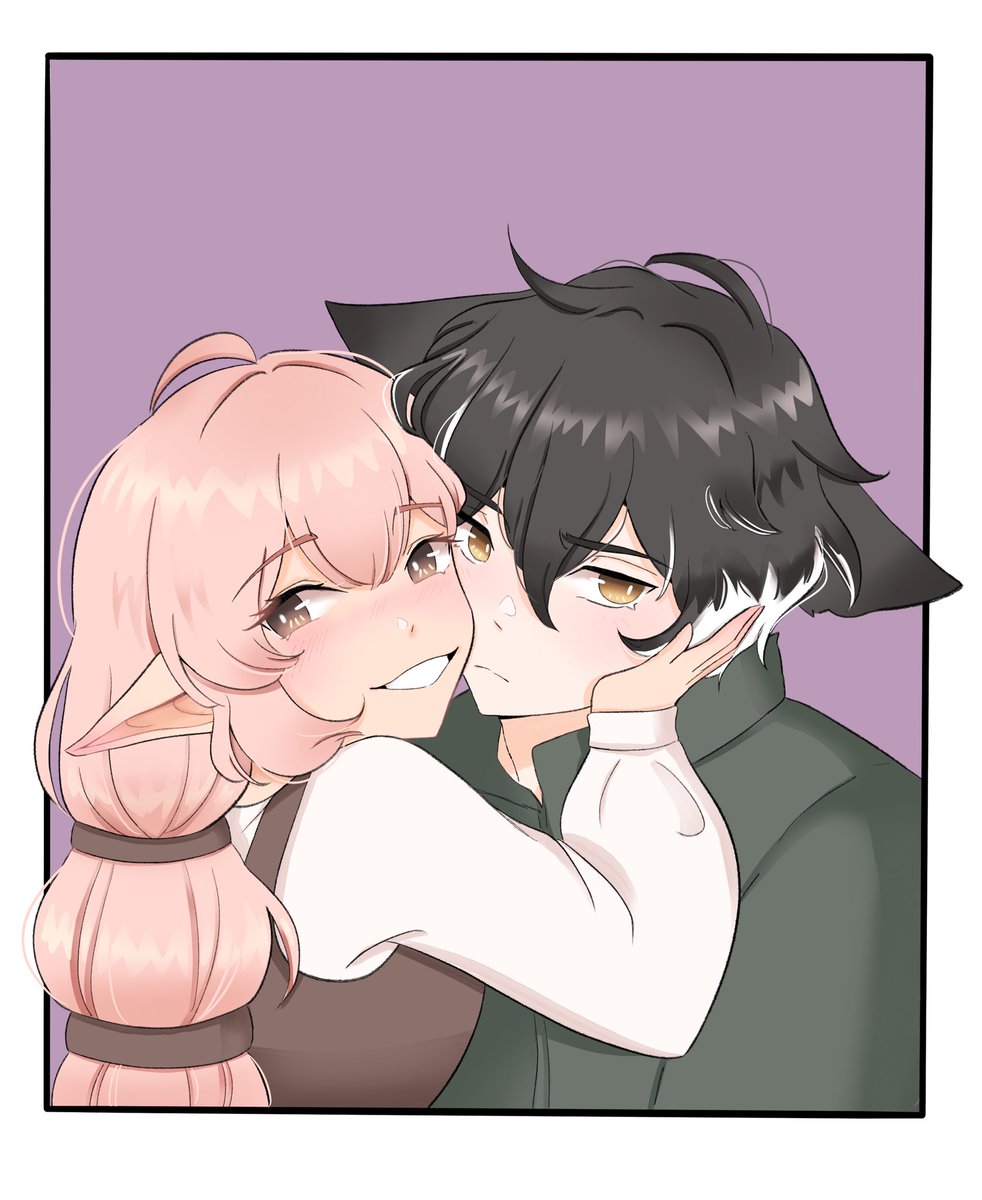 Revisiting some ocs I made about a year ago! Do you like them 👉👈