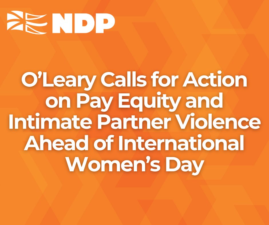 The NL NDP tweet media