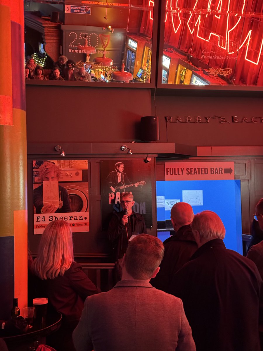 choiceprize's tweet photo. Some nice opening speeches from our founder @TheDaveReid and Kieran from our sponsor @culture_ireland here in @Vicar_Street … not long now till we welcome everyone in for this years RTÉ Choice Music Prize #rtechoiceprize https://t.co/Ue7PETrAQf