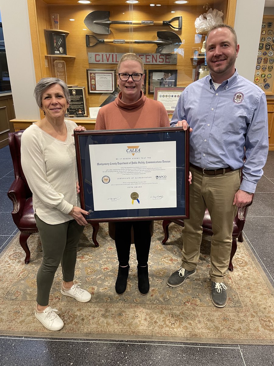 We’re proud to share that our Emergency Communications Division was reaccredited by <a href="/CALEA_org/">CALEA</a>, effective until 2029! We received initial accreditation in 2011 &amp; have now been reaccredited 4x. We're the only PSAP/911 Comm Center in PA to hold a CALEA Communications Accreditation.