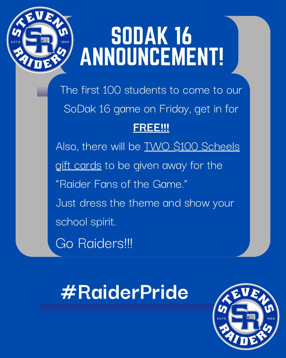 Stevens Raiders Girls Basketball tweet media