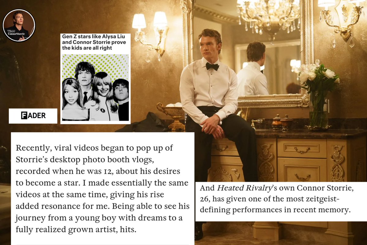 Connor Storrie via <a href="/thefader/">The FADER</a> article 

“Connor Storrie, 26, has given one of the most zeitgeist-defining performances in recent memory.”

Click on link and scroll down to add your view

🔗 thefader.com/2026/03/05/the…