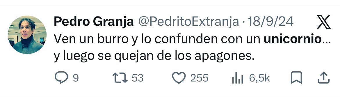 Pedro Granja tweet media