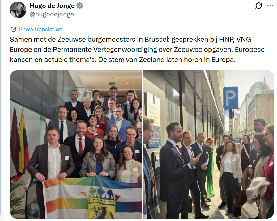 veen_els's tweet photo. Dat Hugo de Jonge nog niet gearresteerd is en doodleuk commissaris van de koning in Zeeland is, is voor mij het bewijs dat de Nederlandse rechtsstaat morsdood is. 
https://t.co/oRPGJtU3mB https://t.co/GvV4JR6iXN