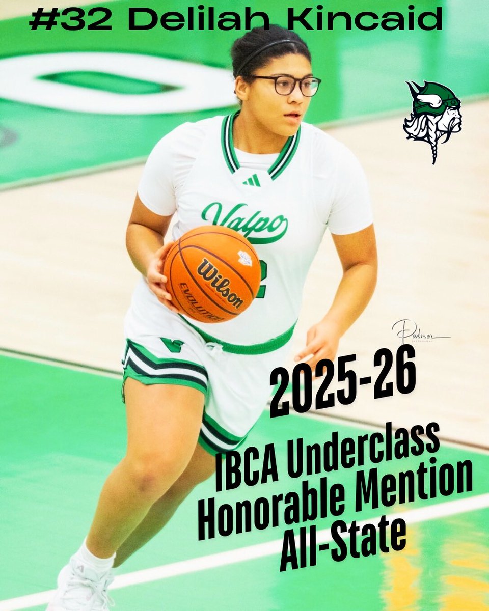 VHS_GirlsBball's tweet photo. @DRoseKincaid IBCA Underclass Honorable Mention All-State. 2-Sport All-State athlete! @ValpoHS411 @ValpoLife https://t.co/5y3BUxOnmy