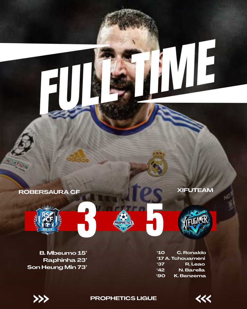 Full time <a href="/robersauracf/">RoberSaura CF</a> vs @xifu_gamer