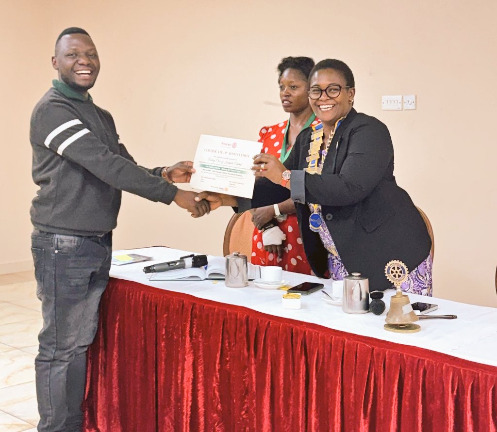 Rotaract club of Kasubi tweet media