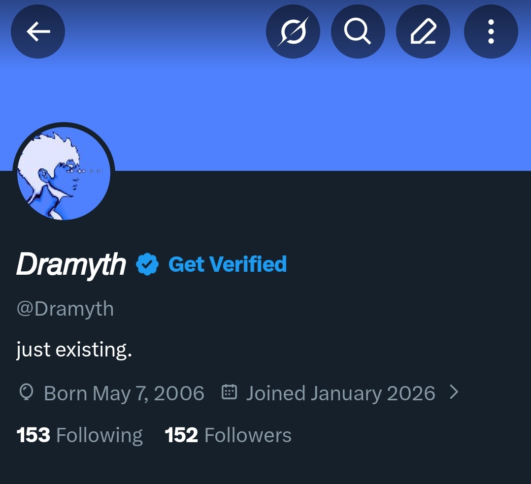 Dramyth's tweet photo. A new Journey starts 😄

Hope I'll meet some great people here 😌 https://t.co/8EW3eb8Liy