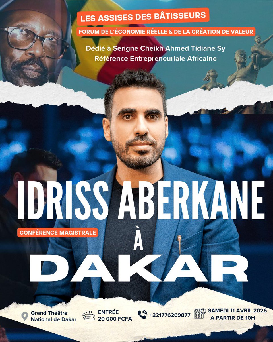 Idriss J. Aberkane Ph.D x3 tweet media