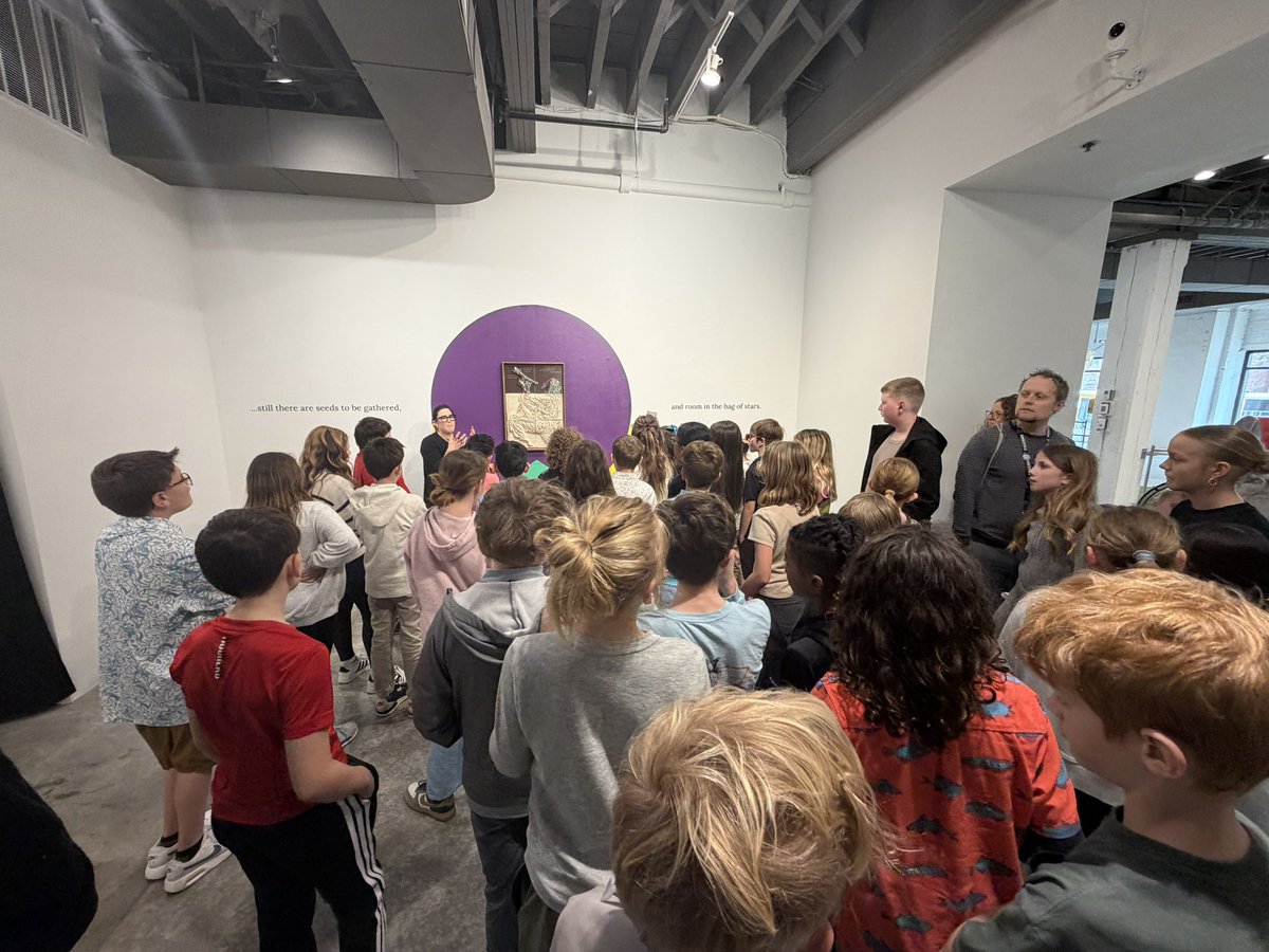 5th grade field trip to the Holland Performing Arts Center and the Bemis Center for contemporary arts!!! #dcwest