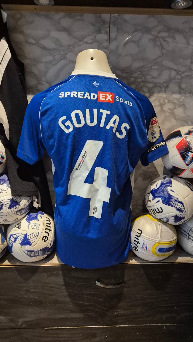 Cardiff City Match Worn Shirts tweet media