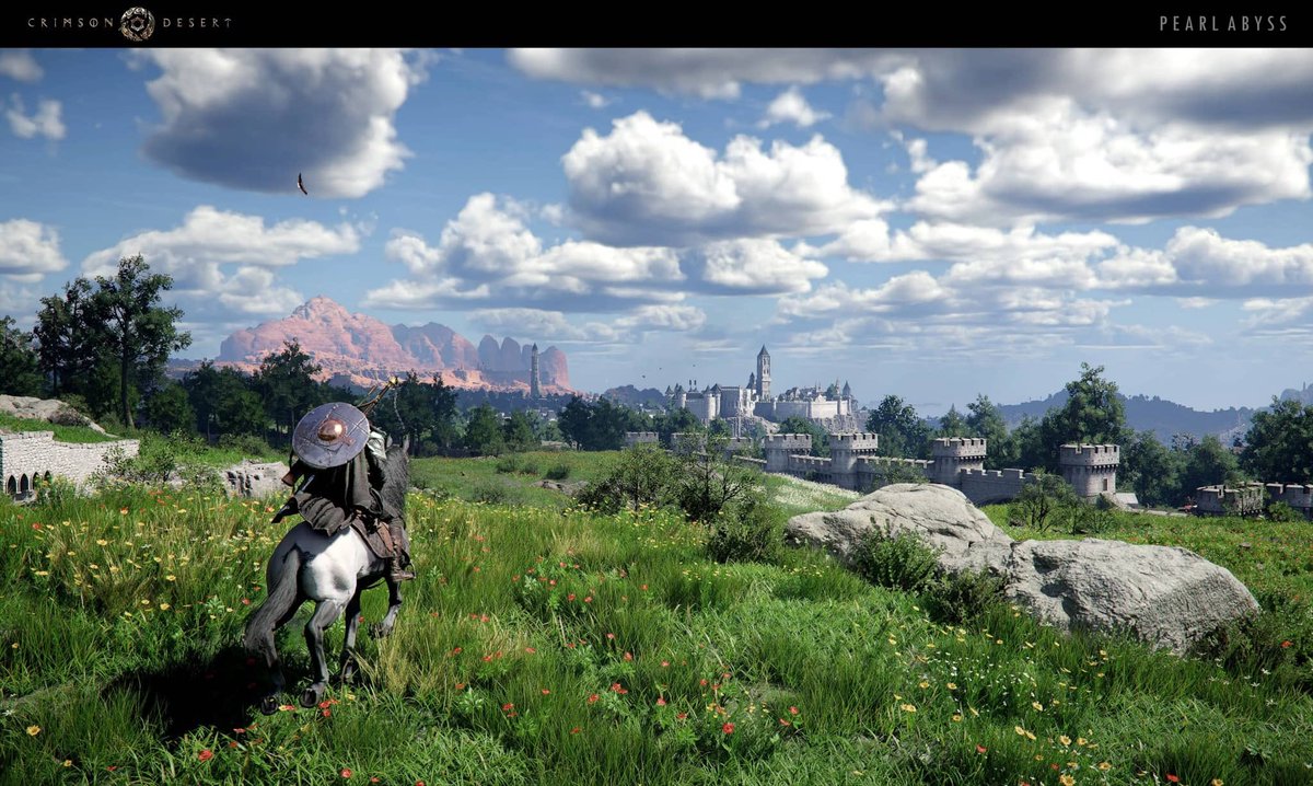 mrbootybandit_'s tweet image. Crimson Desert might be one of the most ambitious open-world games coming soon ⚔️🔥

Massive battles.
Insane physics.
L

This game looks mentally exhausting in the best way.

Are you playing this day one? 👇
#CrimsonDesert #GamingNews #OpenWorldGames #RPG #UpcomingGames 🎮