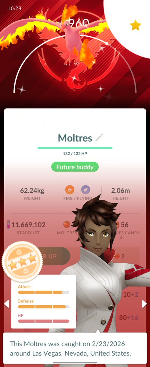 TheDestroyerDJ's tweet photo. @MYSTIC7 The best Pokemons I got during the event https://t.co/ZaEDrN9gLX