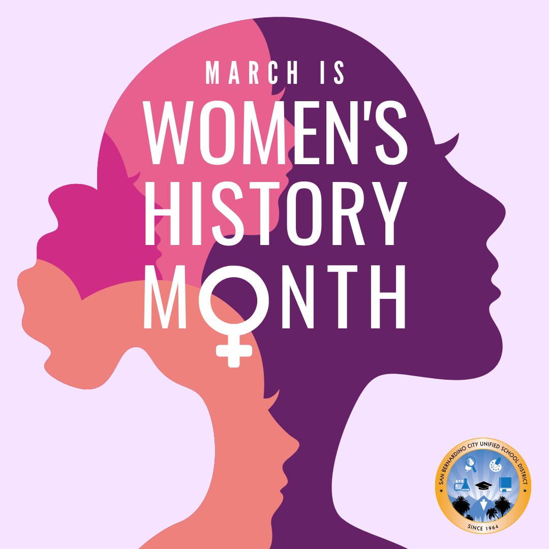 🌸March is Women’s History Month!
From education and science to art, athletics, and public service, women’s contributions matter—yesterday, today, and always. Join us in celebrating Women’s History Month and International Women’s Day on March 8. #WomensHistoryMonth