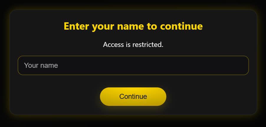 Better late than never right? Even though never late is better.

I created this for my girl on Valentine’s with small knowledge of html, css and JavaScript 
And she loved it 😩
Password is Mary if you want to check it out

ikenna-kelo.github.io/open-me-up/

Tell me what you think 🤔