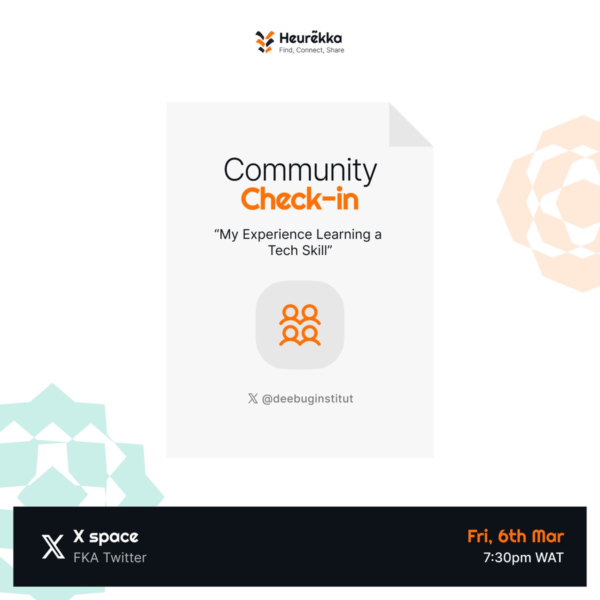 Heurekka - Tech Community tweet media