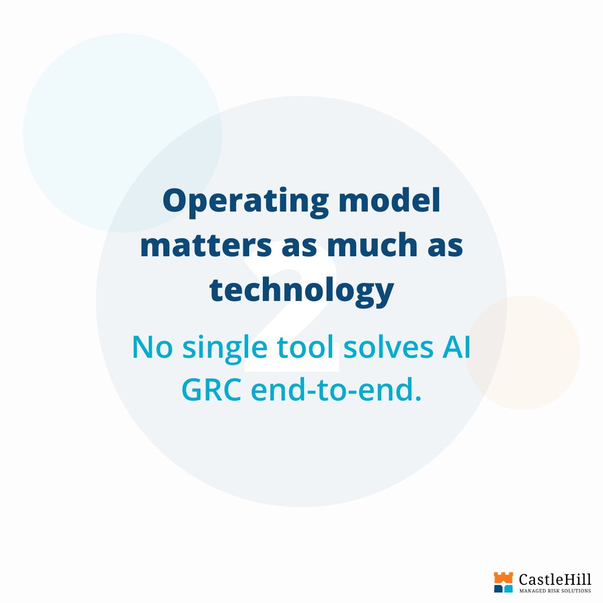 castlehillrisk's tweet photo. Four principles that separate effective AI governance from checkbox compliance:

1️⃣ Risk-based controls from idea to runtime
2️⃣ Operating model matters as much as technology
3️⃣ Compliance should be "by design"
4️⃣ Measure both risk AND ROI

#AIGovernance #GRC #compliancebydesign https://t.co/4XvxwULvVx