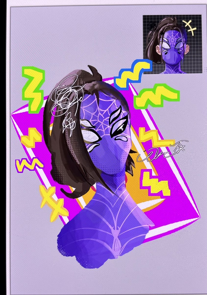 Willow has updated us with her latest digital design! We love how she has styled this out and made it her own! #talented #digitalart