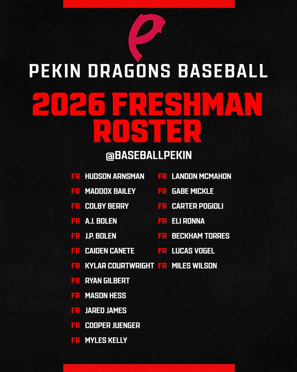 Pekin Dragons Baseball tweet media