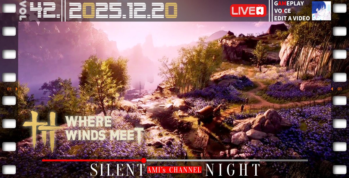 Amis_mid_finger's tweet image. 配信アーカイブをリストに公開🍀観てね！
vol.41 - youtube.com/live/SFWuFxu6m…
vol.42 - youtube.com/live/jg2TNxKn9…
vol.43 - youtube.com/live/AkKWnYwks…
vol.44 - youtube.com/live/L3kTOY5_p…
#WhereWindsMeet 
#WWM 
#gamecommentary
#playthrough
#ゲーム実況