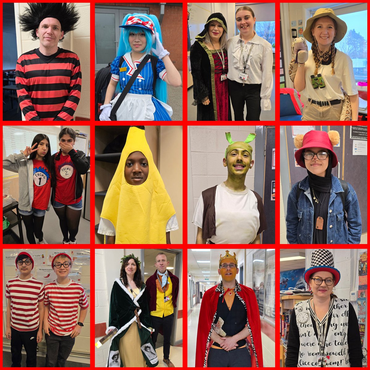lawnswoodschool's tweet image. What an amazing #WorldBookDay2026! Sherlock Holmes, Arsène Lupin, minions, Mrs Puddleduck, Shrek, Mrs Bump, a demon dentist, some Gangsta Grannies, a box of crayons, Paddington, Romeo &amp;amp; Juliet, Wally, &amp;amp; so much more in school today! #ReadingMatters