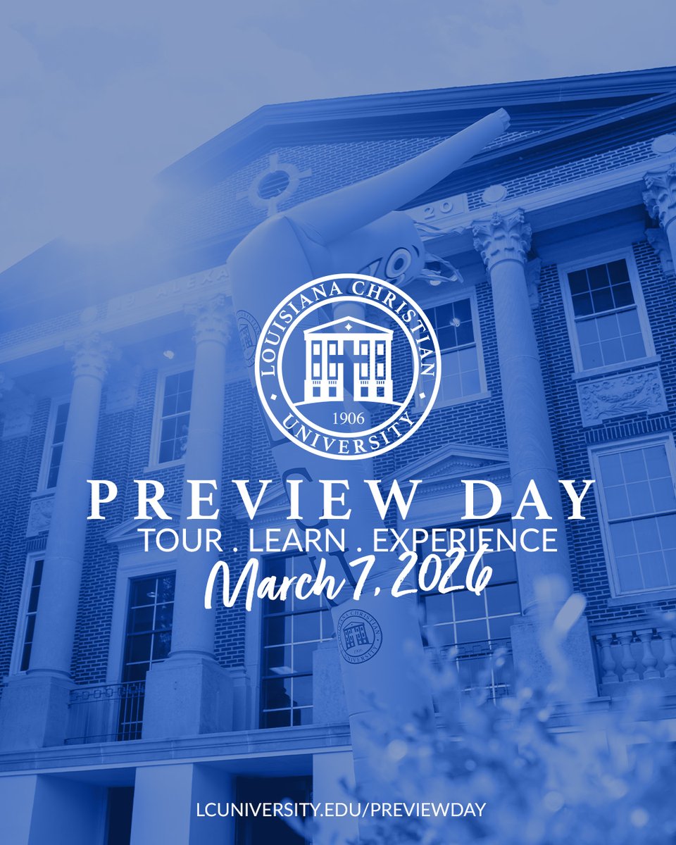 Louisiana Christian University tweet media