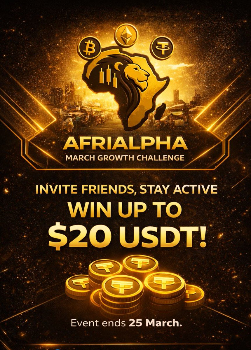 GN Web3...

🚨 $20 for just inviting 10 people..
 
Think you can invite more than 10 people? 👀

The current top inviter only brought 9 members.

That means $20 is still very possible.

Join the AfriAlpha TG Community and compete 👇
🔗 t.me/AfricaAlpha

Type /link inside