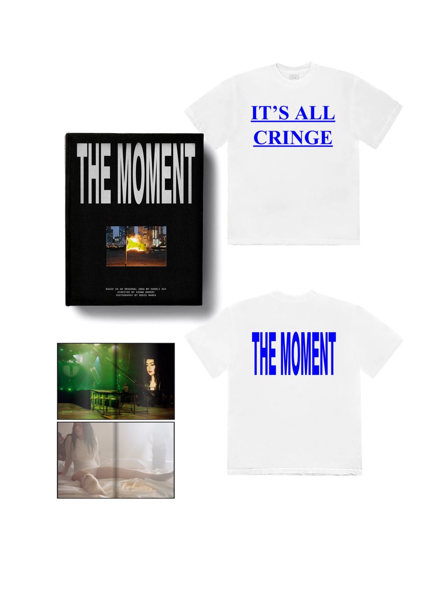 The Moment Merch available now!