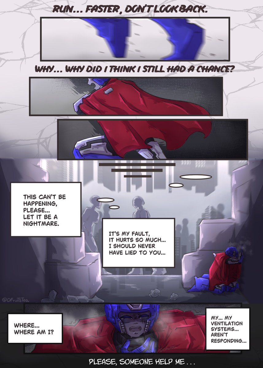 DFruitstea's tweet image. Forsaken Fate [AU] '' My fault '' #megop #tfone #dpax