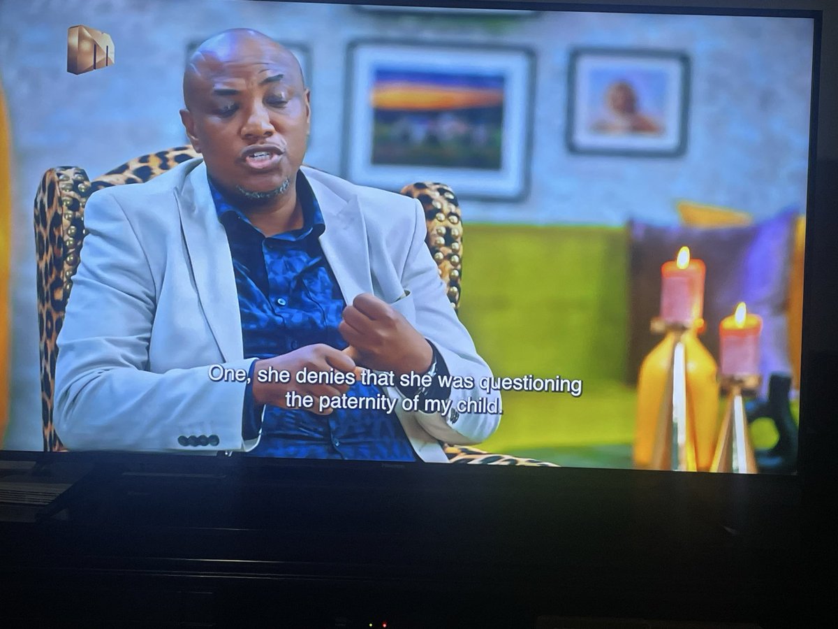 iheartwang's tweet photo. to make it seem like number 5 had infidelities but on the bases of how things are done in their family that everyone that comes bearing a child should undergo DNA testing. Mthombeni on the other hand his really taking MaKhumalo for a ride because for once she’s voicing herself https://t.co/Ah7CuoeBfJ