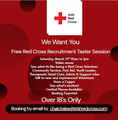 Irish Red Cross - Tralee tweet media