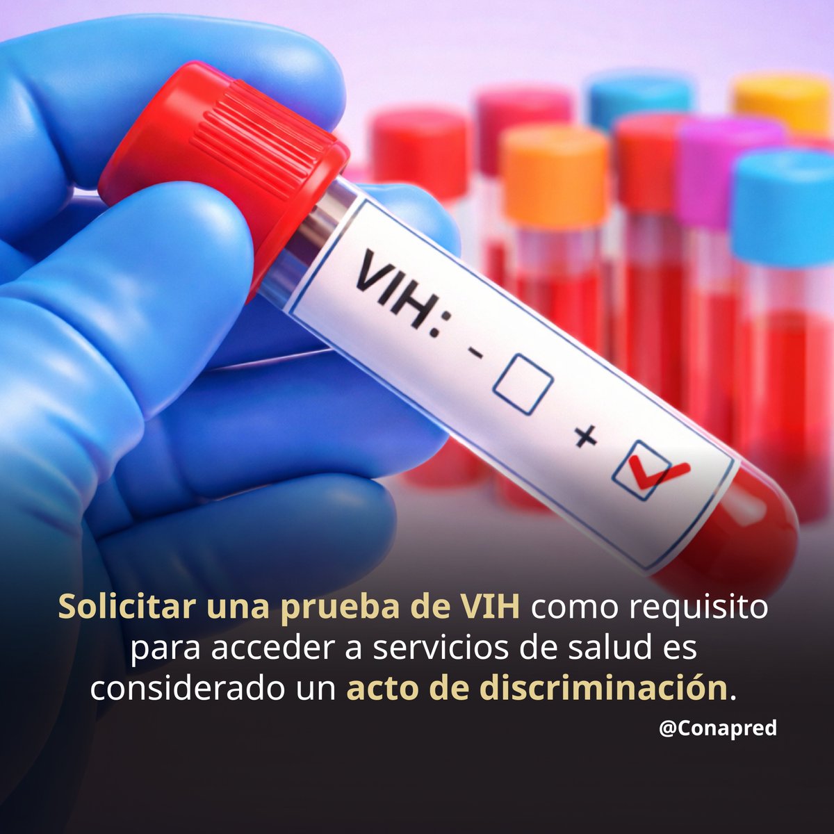 CONAPRED's tweet photo. 🔴Mantener de forma confidencial tu estatus de VIH es tu derecho.  

#MéxicoEsDerechos https://t.co/stbNp2ujOm