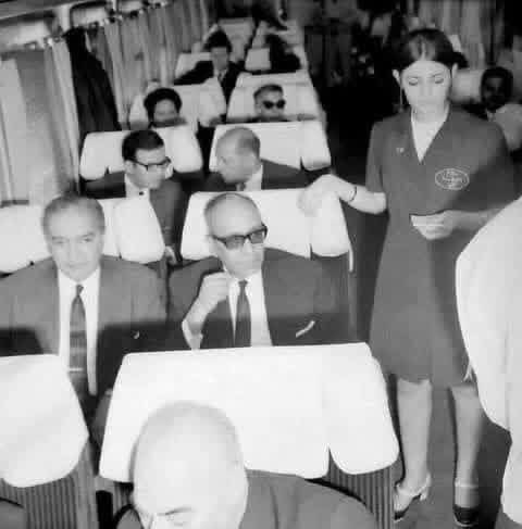 Image rare #Tunisie 🇹🇳 Un Train  SNCFT reliant Tunis à #Sfax en 1963 ❤️