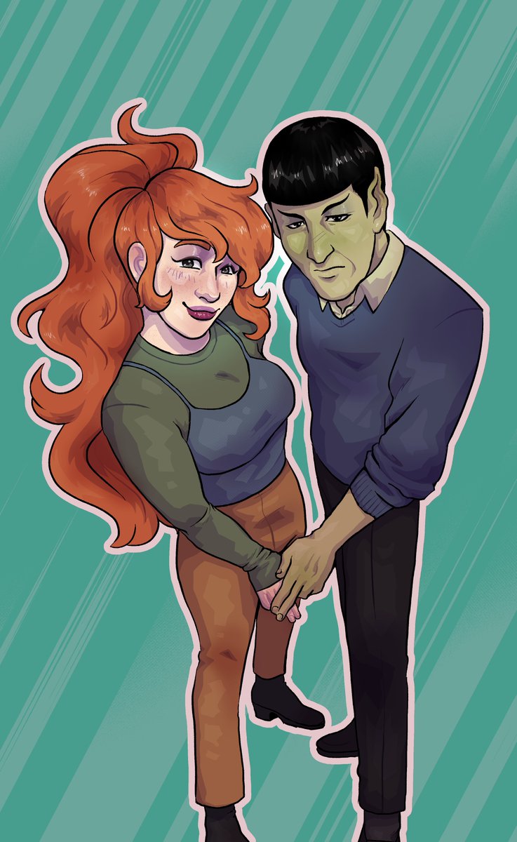 Anyway, finally finished an Art Trade! :) 
1/2 of my last trades for a while! 

#yumeship #arttrade