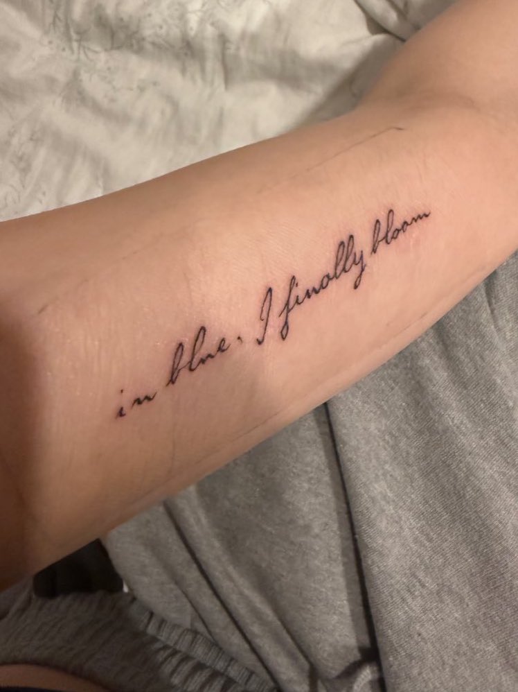 first tattoo and made sure it’s dedicated to my nine