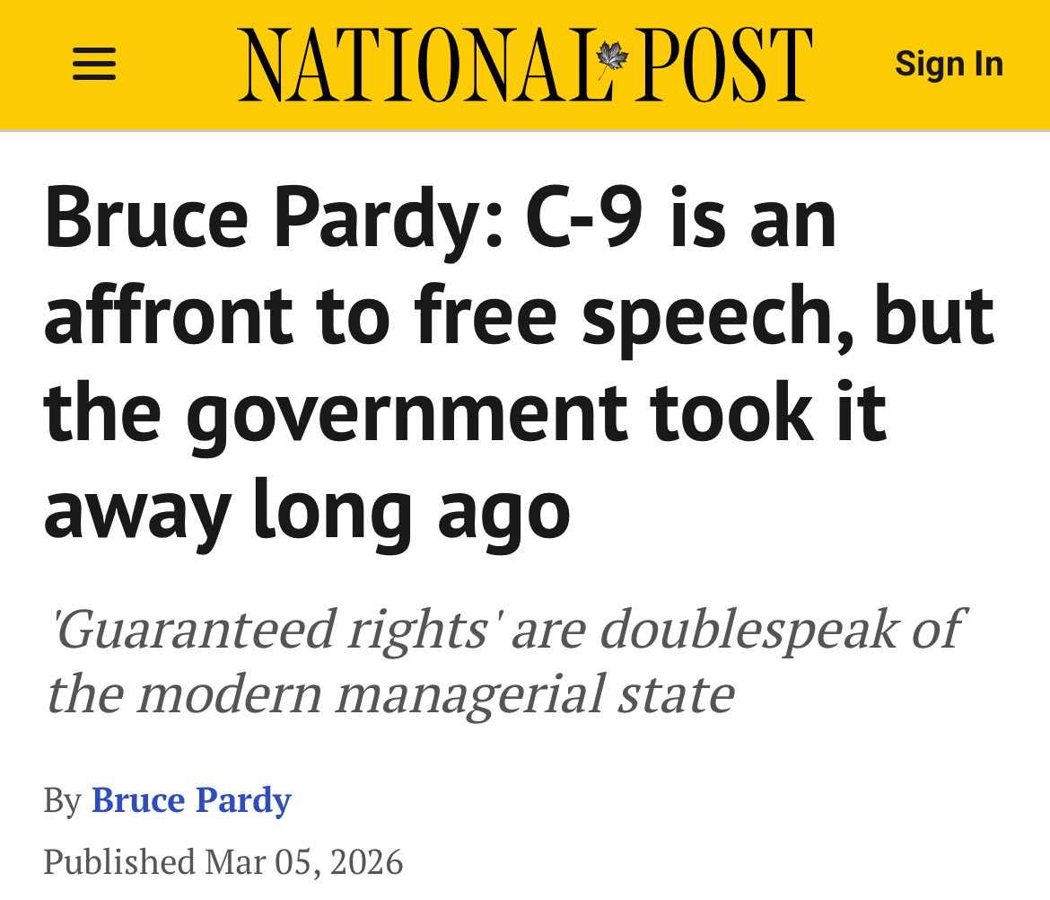 Free Speech Union of Canada tweet media