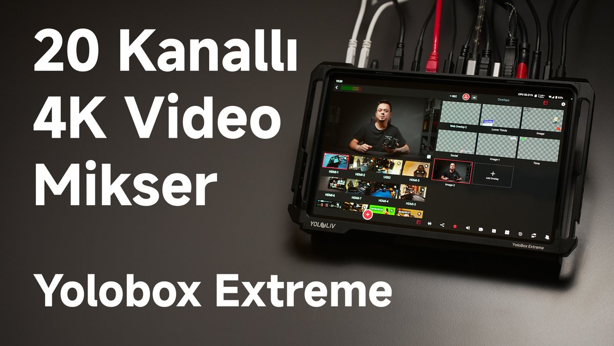 yetilmezer's tweet photo. 20 Kanallı Yolobox Extreme 4K Video Mikser Detaylı İnceleme https://t.co/f5sInyOTUY @ProvideoComTR https://t.co/kDTR2Px7cI