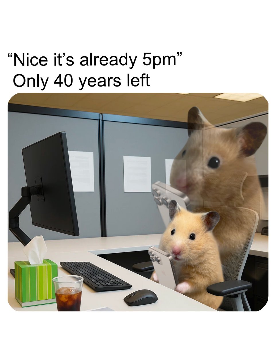 Lock in or clock in.